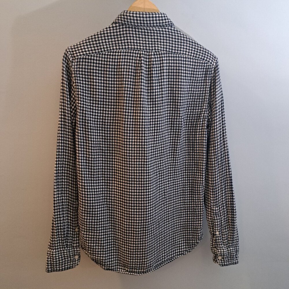 J. Crew Men's Small Slim Fit Double-Weave Plaid Button Down Shirt Style AI327 - Picture 3 of 15